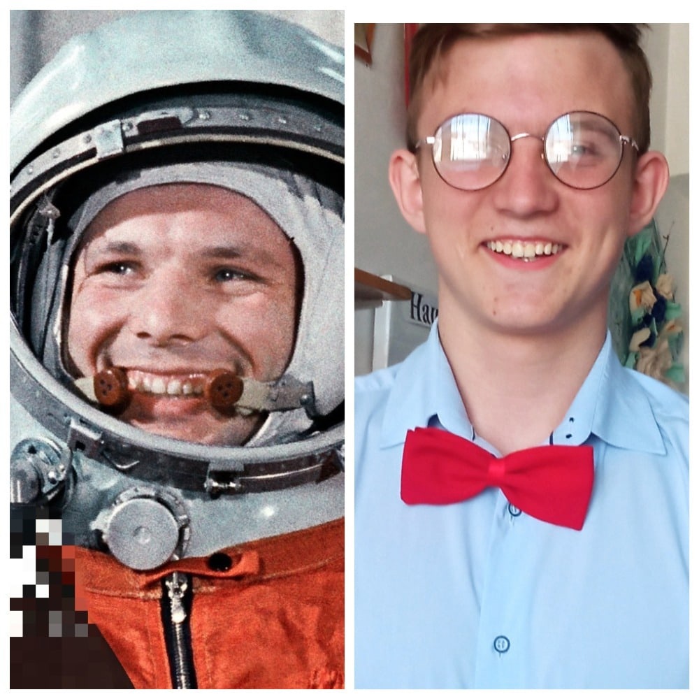 #Улыбка_Гагарина.
