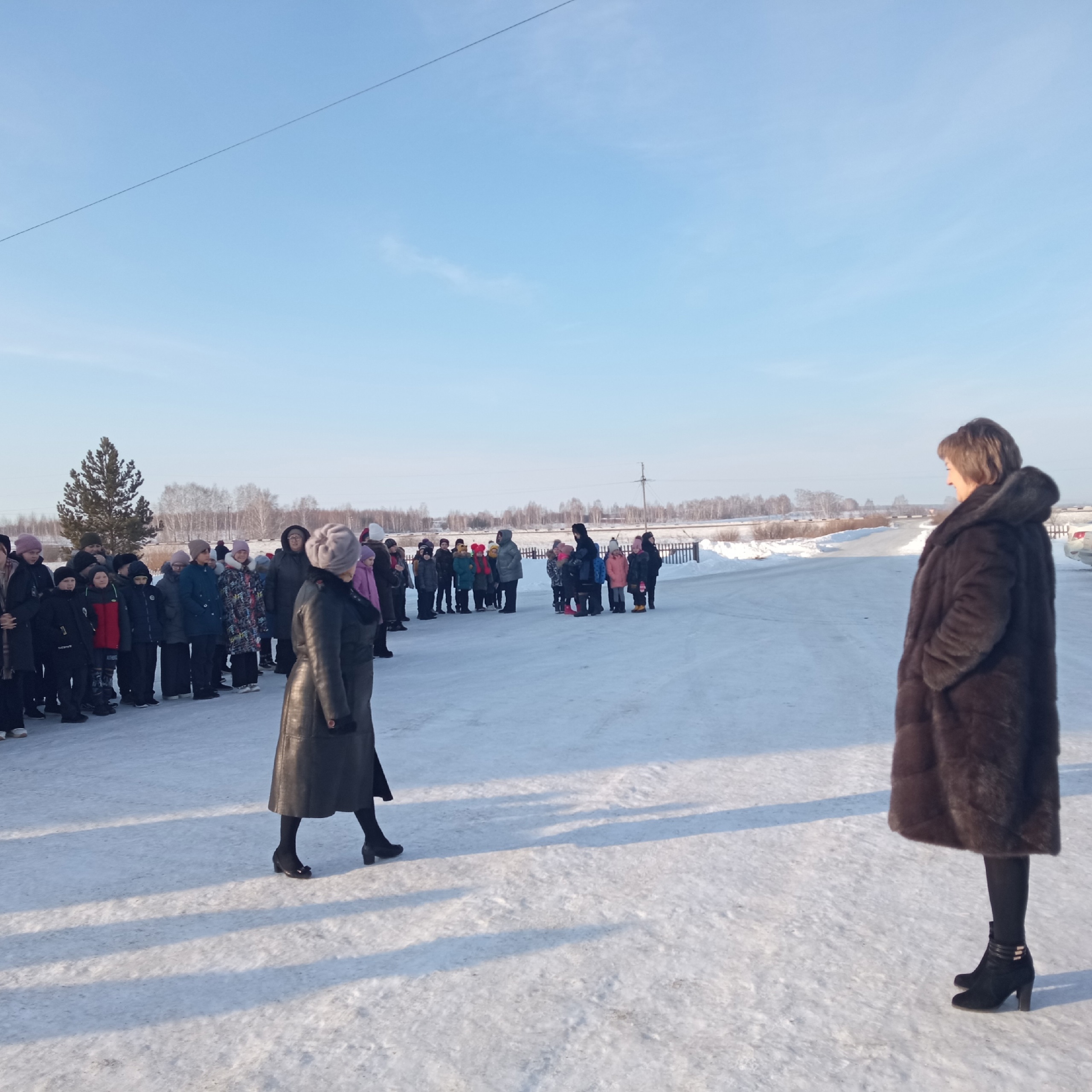 Учебная пожарная эвакуация.