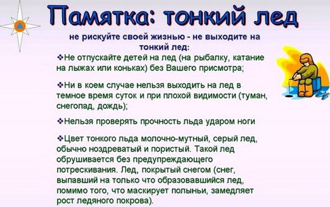 Осторожно тонкий лёд!.