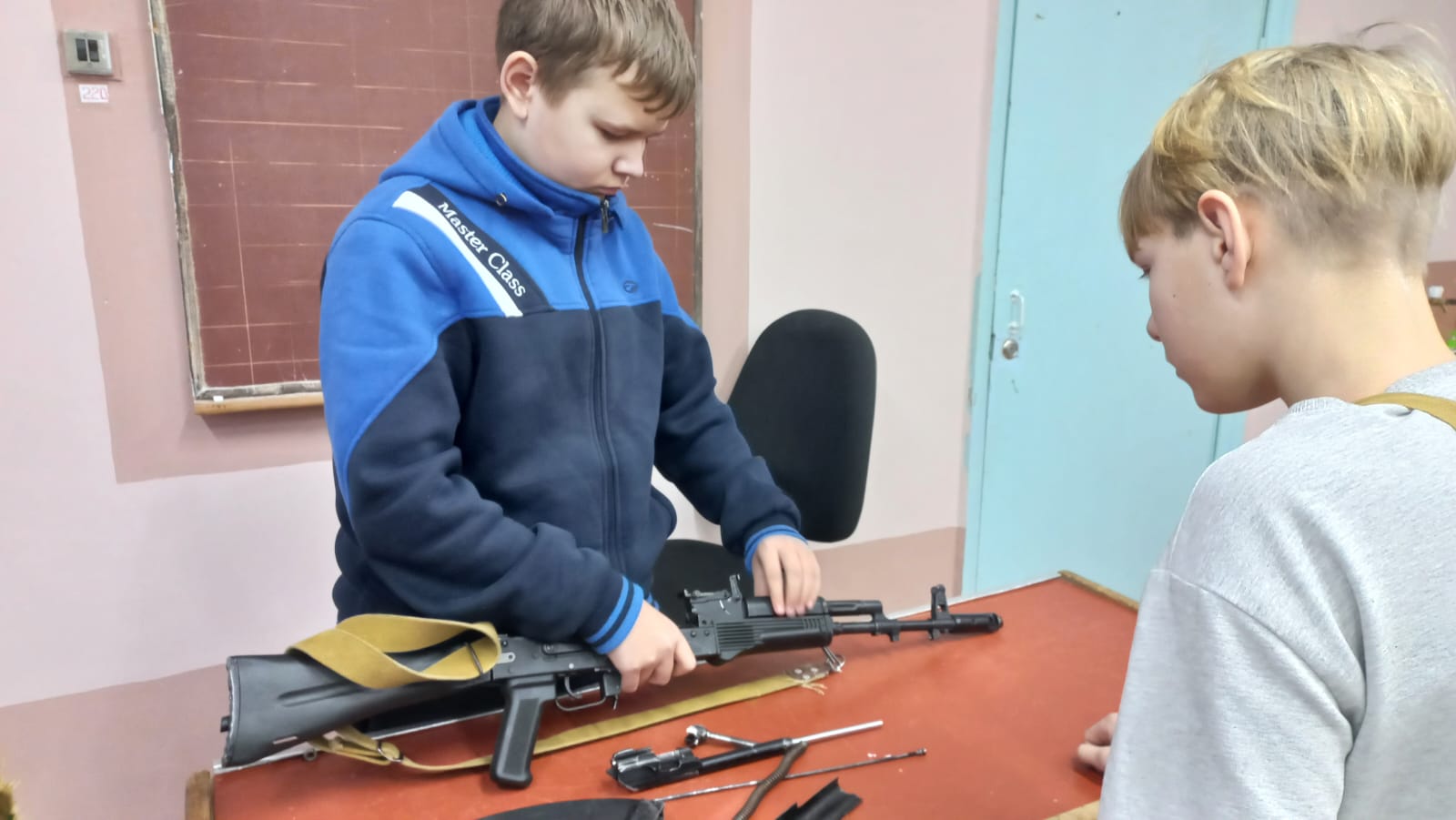 Военизированная игра филиал школы с.Б.-Раково.